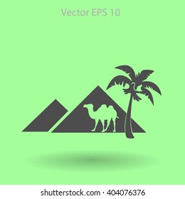 Pyramids Vector illustration