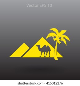 Pyramids Vector illustration