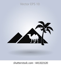 Pyramids Vector illustration