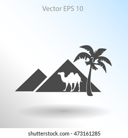 Pyramids Vector illustration