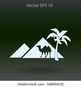 Pyramids Vector illustration