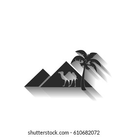 Pyramids Vector illustration