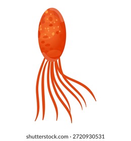 Pyrococcus Furiosus Illustration microbe bacteria cell biology illustration with tentacles