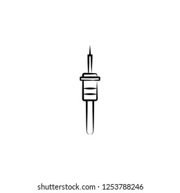 Pyrometer icon. Element of art and craft icon. Thin line icon for website design and development, app development. Premium icon
