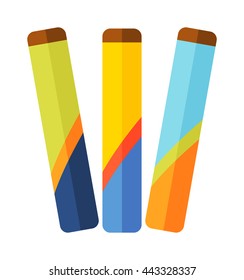 Pyrotechnic rockets vector illustration pyrotechnics and firework fountain, roman candle, beautiful rocket