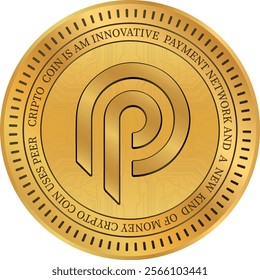 pyth cryptocurrency images on abstract background. 3d illustrations.