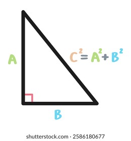 Pythagoras icon. Icon about mathematics