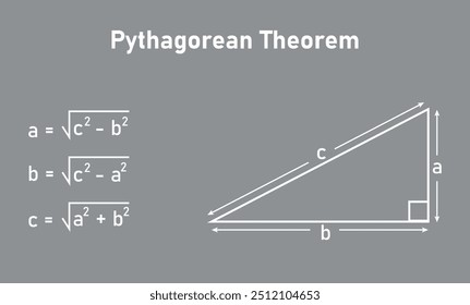 Pythagorean theorem in mathematics. Maths resources for teachers and students.