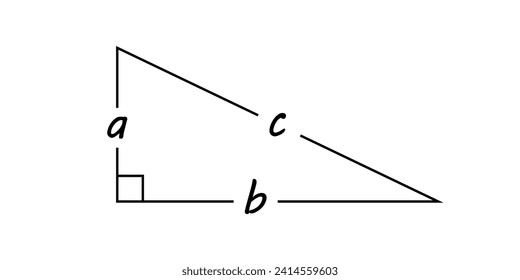 Pythagorean theorem in mathematics. The sum of the squares of the sides of a right triangle equals the square of its hypotenuse. Mathematics resources for teachers and students.