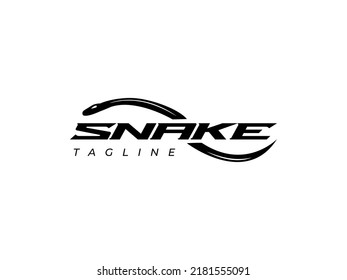 Python Boa Snake Reptile Lizard Logo Template Design Vector