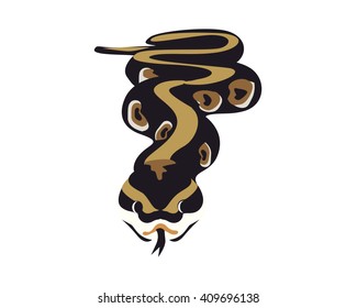 Python Giant Snake svg