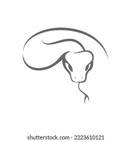 Python logo icon design illustration