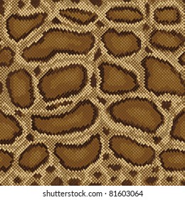 Python Pattern seamless textile design