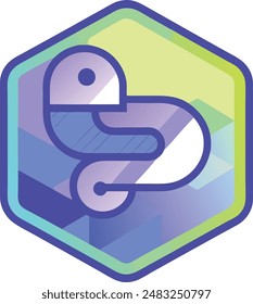 Python Script with Snake Logo