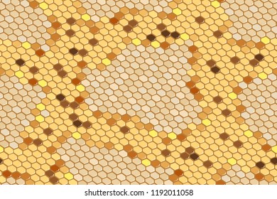 Python skin seamless background on vector graphic art.