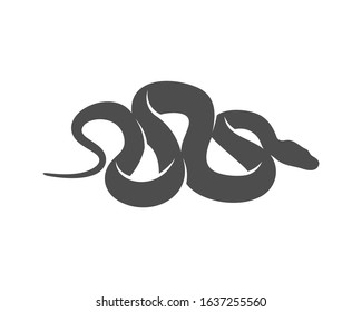 Python snake logo vector, Animal graphic, Snake design Template illustration