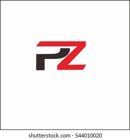 PZ letter logo vector