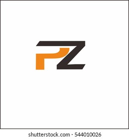 PZ letter logo vector