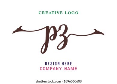 El logotipo de las letras de la PZ es sencillo, fácil de entender y autoritario
