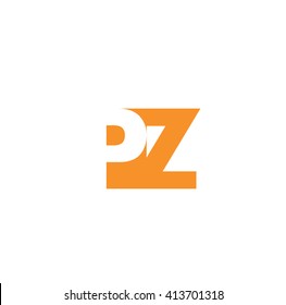 Pz Logo Vector Graphic Branding Letter Stock Vector (Royalty Free ...