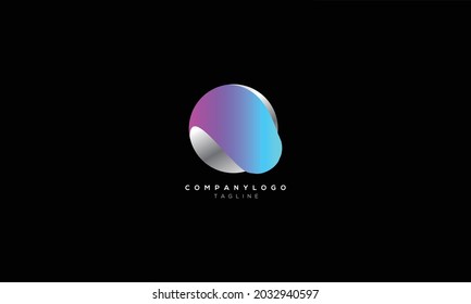 Q Abstraktes Logo für Anfangsbuchstaben des Monogrammes