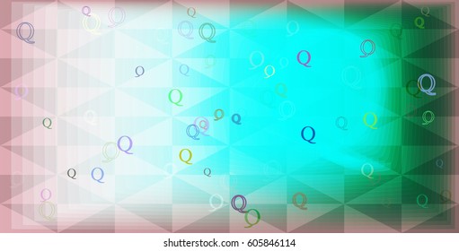 Q Alphabet design idea