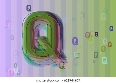 Q Alphabet idea elements