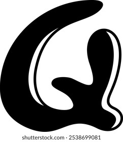 Q Alphabet Vector Icon Design