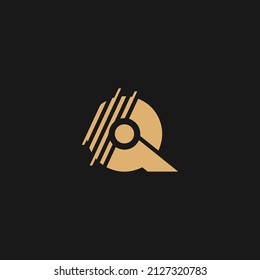 Q business type logo vector, Q initial concept icon 