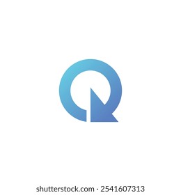 Q Circle Logo Design. Q Arrow Logo Vector