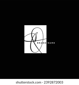 Q handwriting logo vector templates.  Q signature Calligraphy lettering Vector.