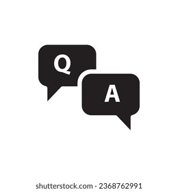 Q  A icon in vector. trendy style illustration on white background..eps