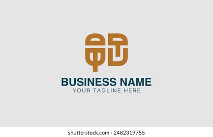 Q  initial logo | initial based abstract modern minimal creative logo, vector template image. luxury logotype logo, real estate homie . typography . initials 