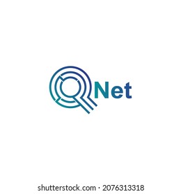 Q Internet-Logo. Letter Q Vector Logo Template Illustration Design. Vektor EPS10.