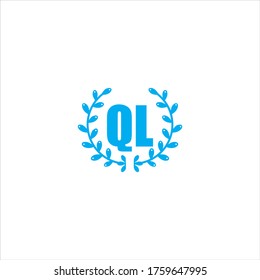 Diseño de logotipo de letra Q L