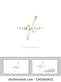 Q L QL initial logo signature template vector. Handwriting concept logo.