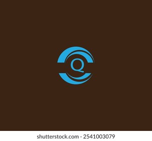 Diseño y Vector del logotipo de Q latter

