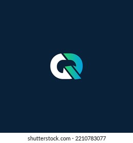 Q Último vector de plantilla de logotipo Resumen Símbolo de monograma