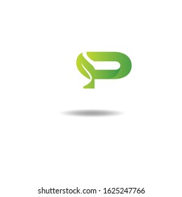 Q Leaf Letter Logo Icon Design in Green Colors. Eco Bio Letter Design Vector Illustration.
