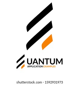 Q Letter Alphabet logo vector icon template. designed to show power, strength, attraction and wealth. suitable for business purpose and others activities