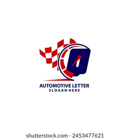 Q Letter Car Speedometer, Q Letter Meter Logo