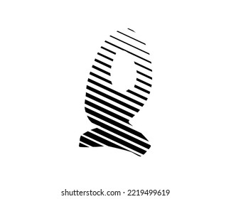 Q letter creative design vector template
