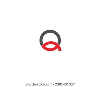 Elemento de diseño de logotipo creativo de letra Q