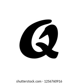 q letter design logo
