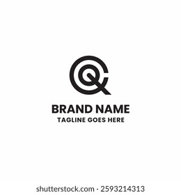 Q Letter Icon Logo Design 