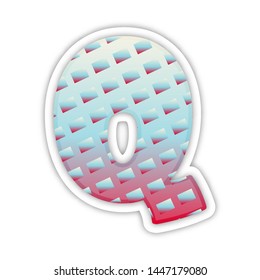 Q Letter icon vector design template