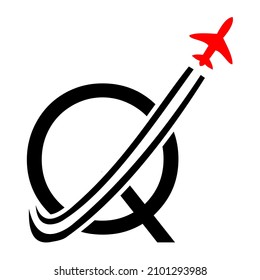Q letter logo creative design template, victor 