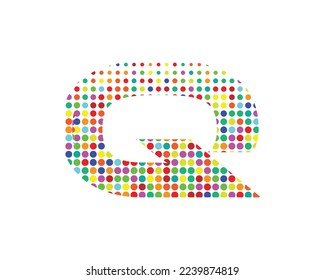 Logo für Q-Buchstaben, kreatives Design, Vektorgrafik-Vorlage