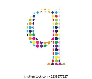 q letter logo creative design vector template