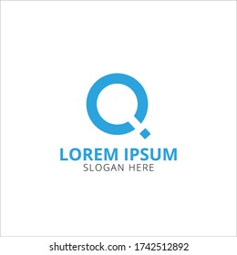 Q letter logo design, q alphabet logo vector, q icon. q letter mark logo